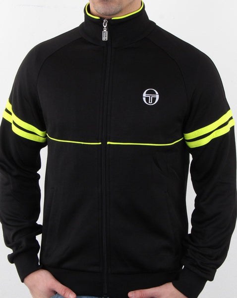 Sergio Tacchini Star Track Top Black/Fluro