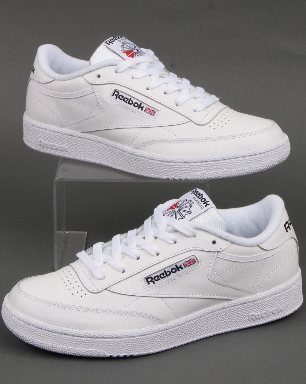 Reebok Club C 85 Trainers White/Black