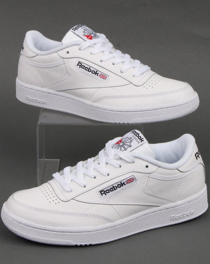 Reebok Club C 85 Trainers White/Black