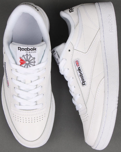 Reebok Club C 85 Trainers White/Black