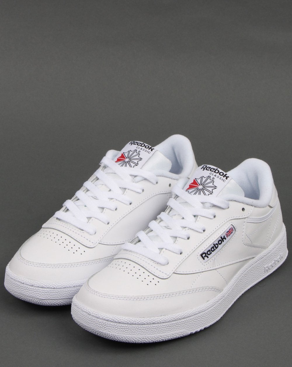 Reebok Club C 85 Trainers White/Black
