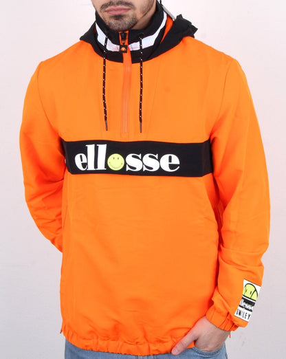 Ellesse Smiley Jacket Neon Orange