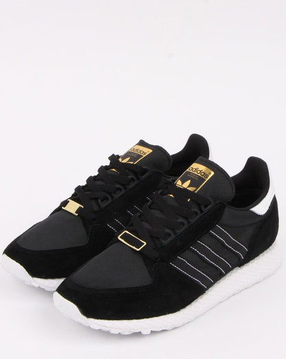 Adidas Forest Grove Trainers Black/Gold