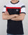 Sergio Tacchini Daska T Shirt Navy/White