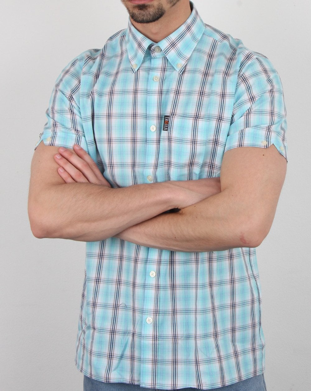 Trojan Shirt Mint Blue