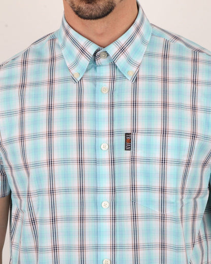 Trojan Shirt Mint Blue