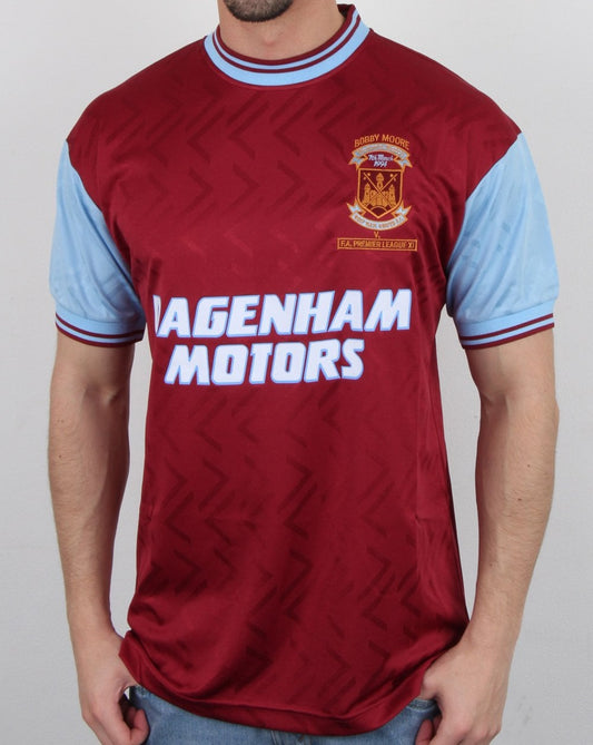80s Casual Classics 80s Casual Classics West Ham 1994 Shirt Claret