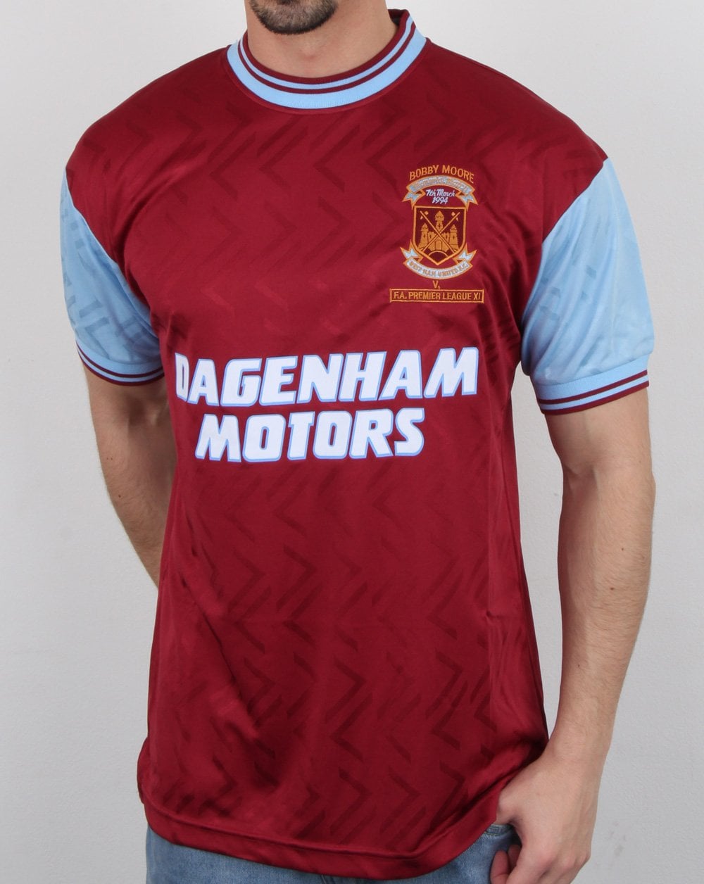 80s Casual Classics West Ham 1994 Shirt Claret