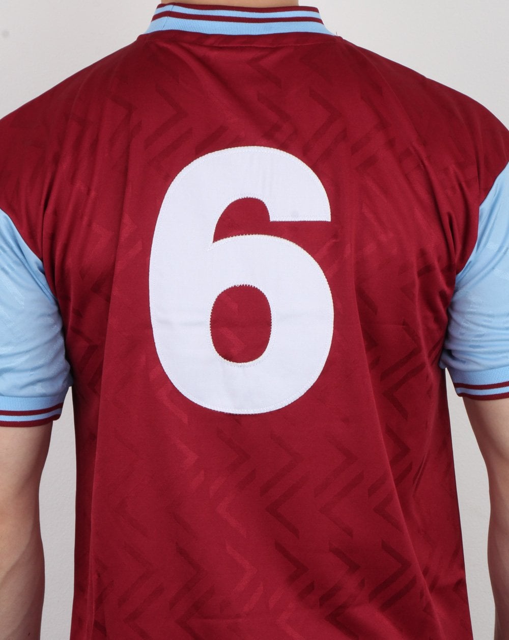 80s Casual Classics West Ham 1994 Shirt Claret
