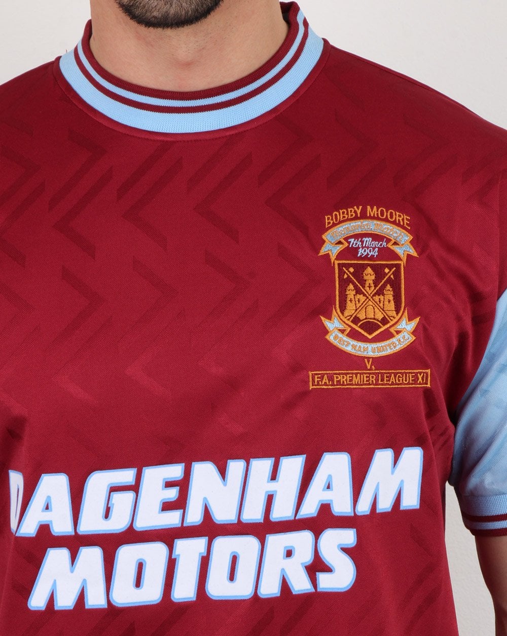 80s Casual Classics West Ham 1994 Shirt Claret