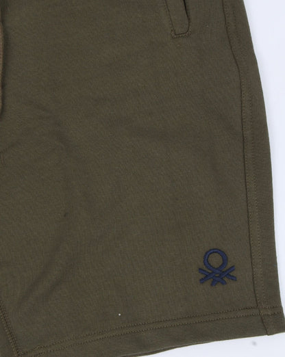 Benetton Lounge Shorts Khaki