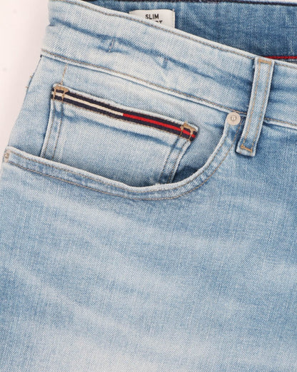 Tommy Hilfiger Scanton Slim Short Court Light Blue