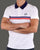 Sergio Tacchini Supermac Polo Shirt White/Navy/Red