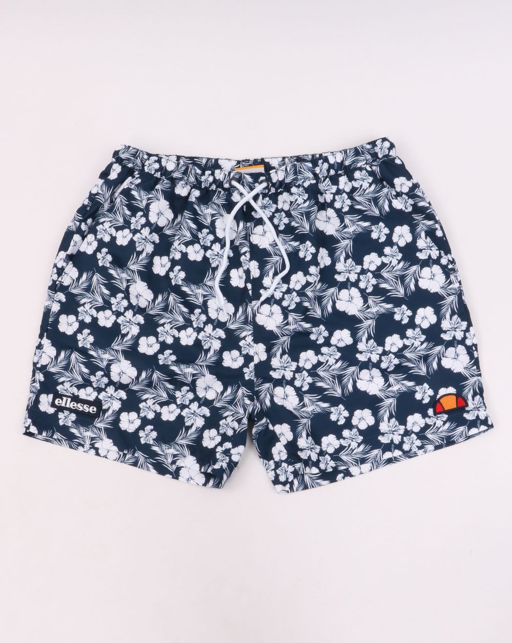 Ellesse Floral Swim Shorts Navy White