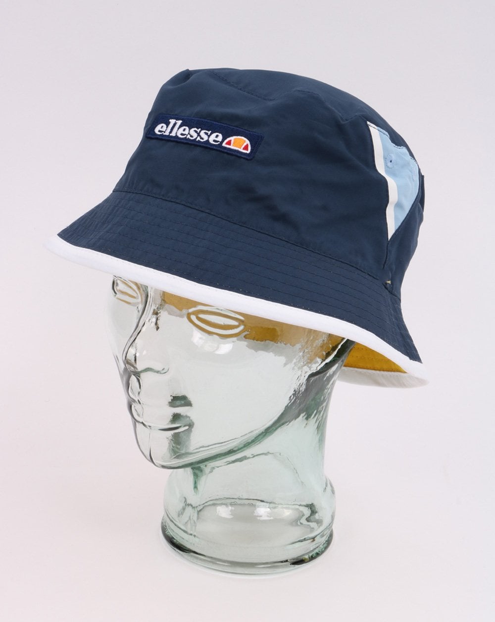 Ellesse Reversible Bucket Hat Navy/Yellow