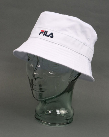 Fila Vintage Butler Bucket Hat White