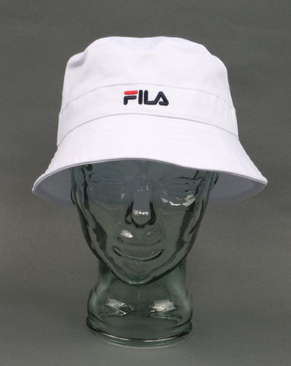 Fila Vintage Butler Bucket Hat White