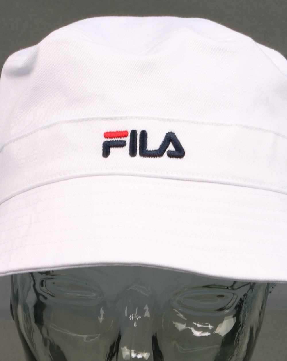 Fila Vintage Butler Bucket Hat White