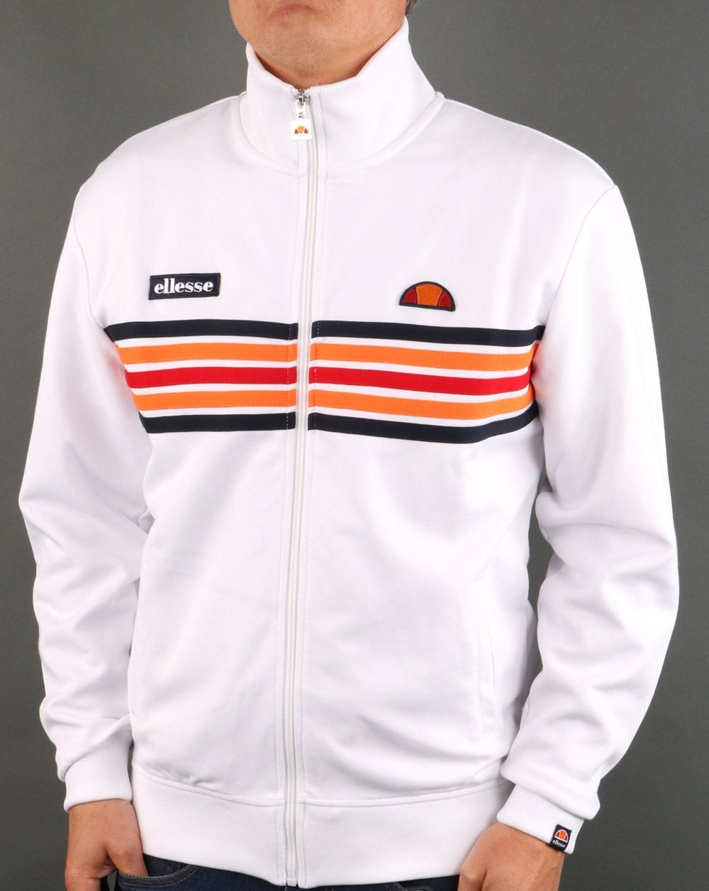 Ellesse Elite Track Top White