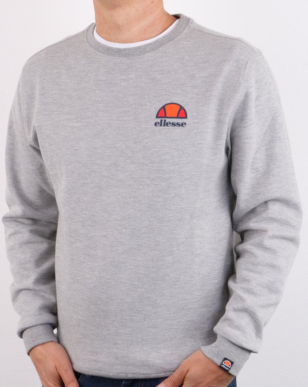 Ellesse Perth Sweatshirt Grey Marl