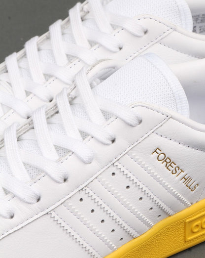 Adidas Forest Hills Trainers White/Yellow