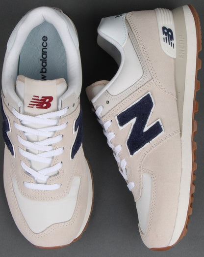 New Balance 574 Trainers Off White