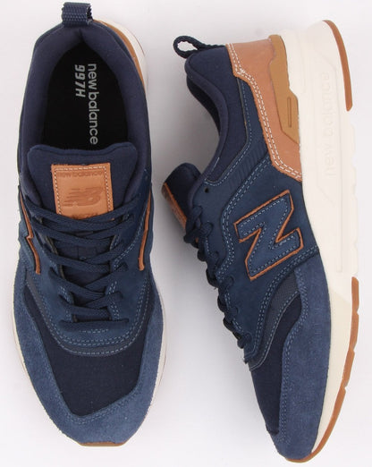 New Balance 997 Trainers Navy/brown