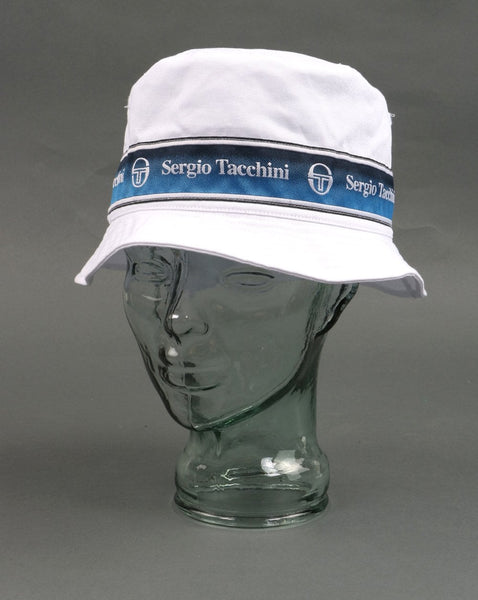 Sergio Tacchini Bucket Hat White