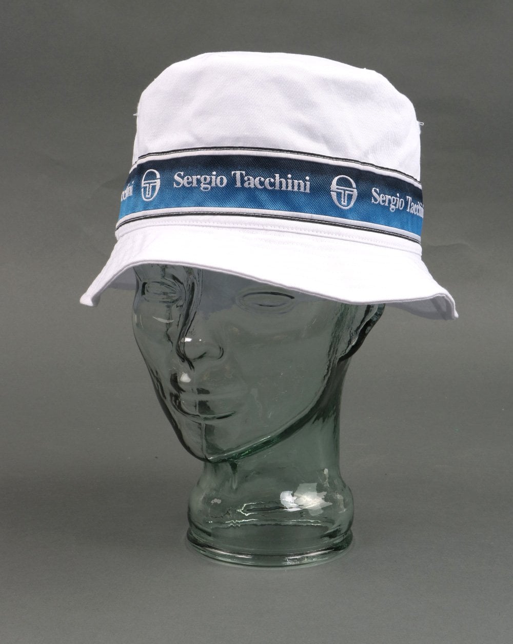 Sergio Tacchini Bucket Hat White