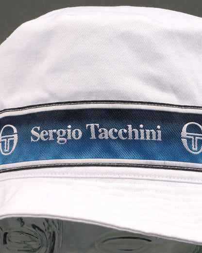 Sergio Tacchini Bucket Hat White