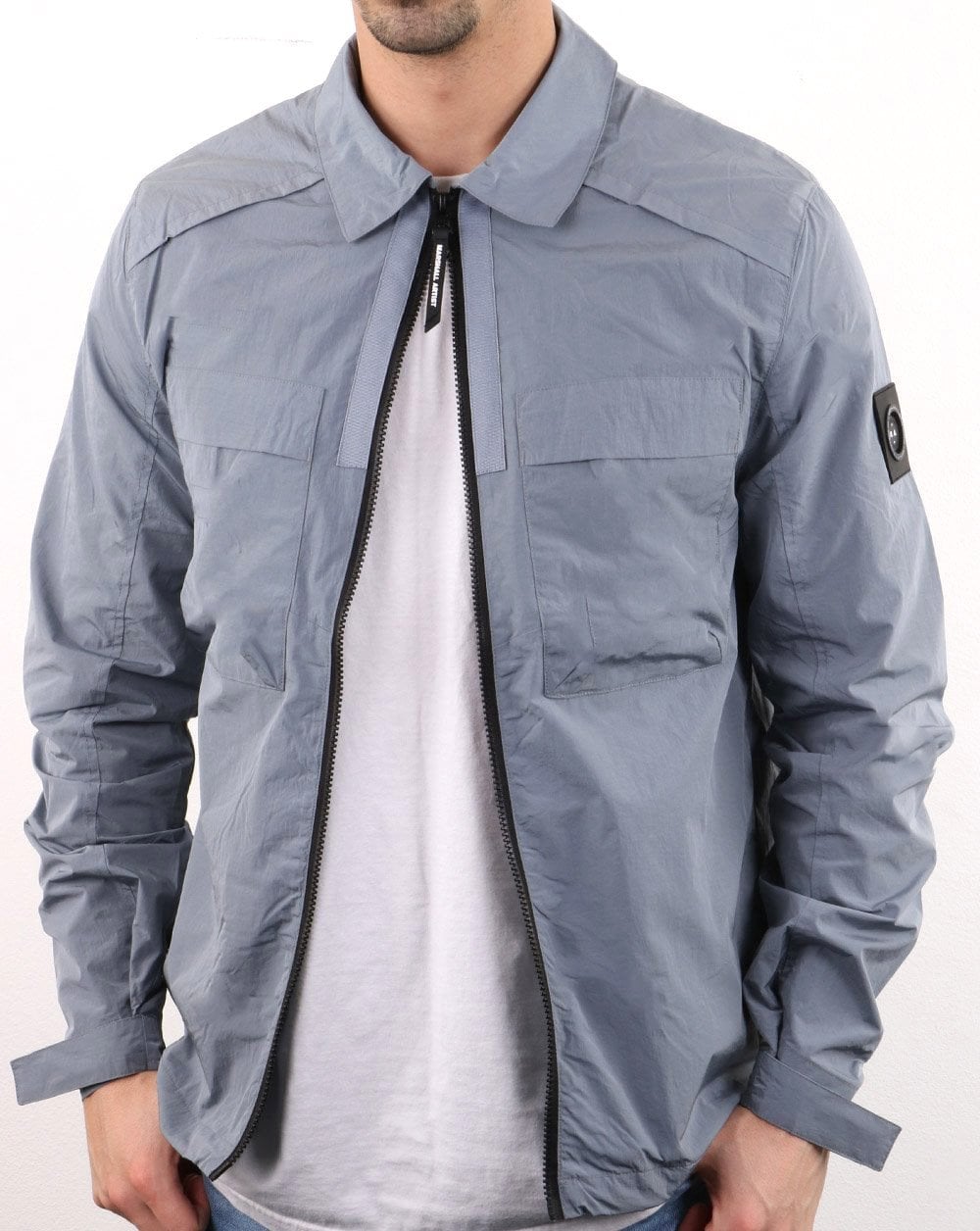 Marshall Artist Molecular Overshirt Silver