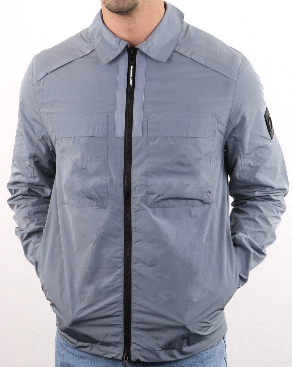 Marshall Artist Molecular Overshirt Silver