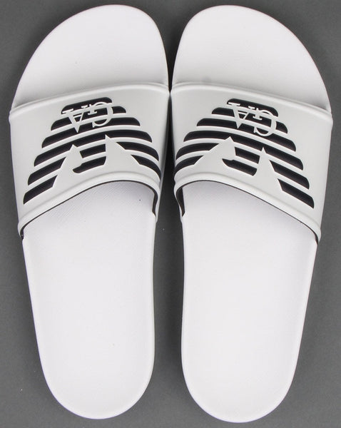 Emporio Armani Sliders Optical White