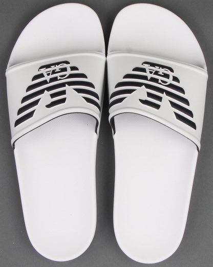 Emporio Armani Sliders Optical White