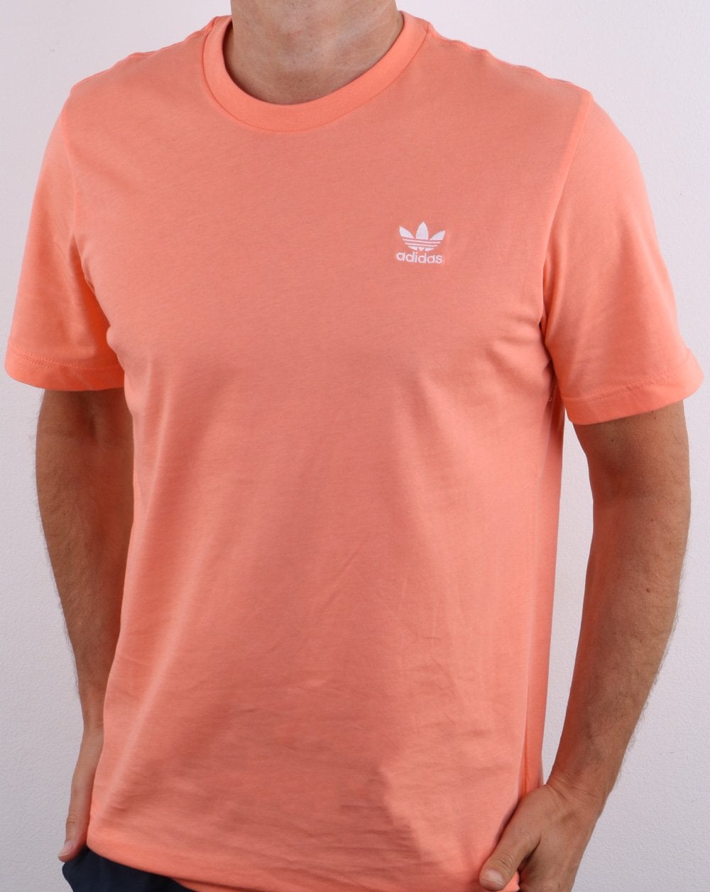 Adidas Originals T Shirt Chalk Coral