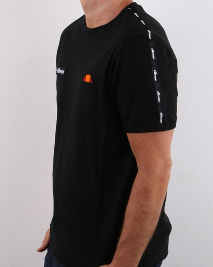 Ellesse Taping T Shirt Black