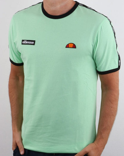 Ellesse Taping T Shirt Green