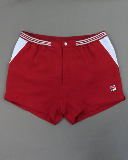 Fila Vintage High Tide 4 Shorts Claret/Sky
