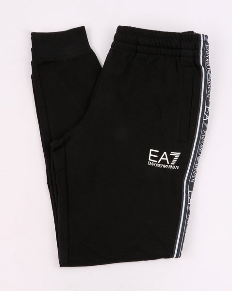 Emporio Armani EA7 Taped Track Pants Black