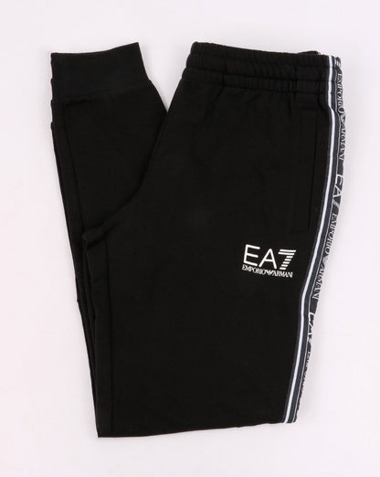 Emporio Armani EA7 Taped Track Pants Black