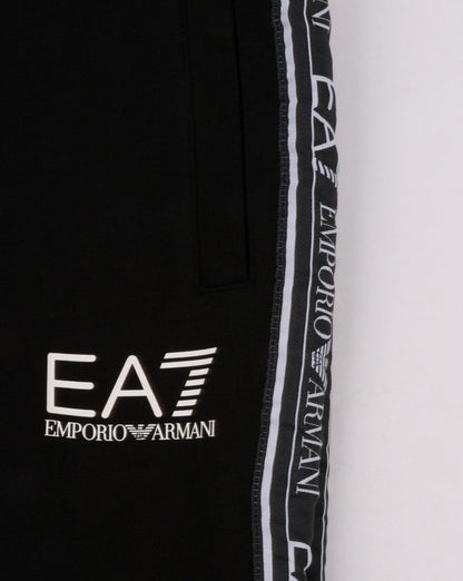 Emporio Armani EA7 Taped Track Pants Black