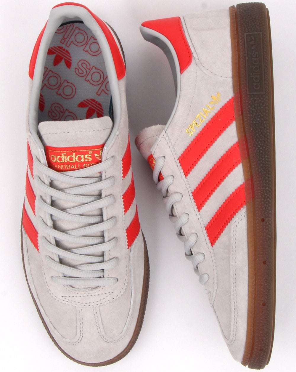 Adidas Spezial Trainers Grey/Red