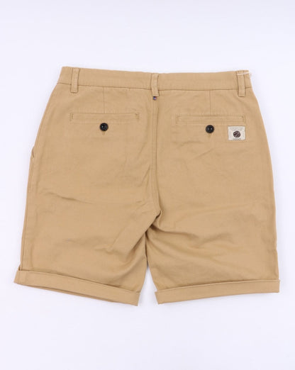 Pretty Green Preston Chino Shorts Stone