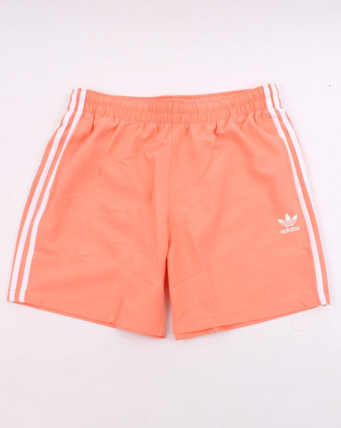 Adidas Originals Retro Sports Swim Shorts Coral