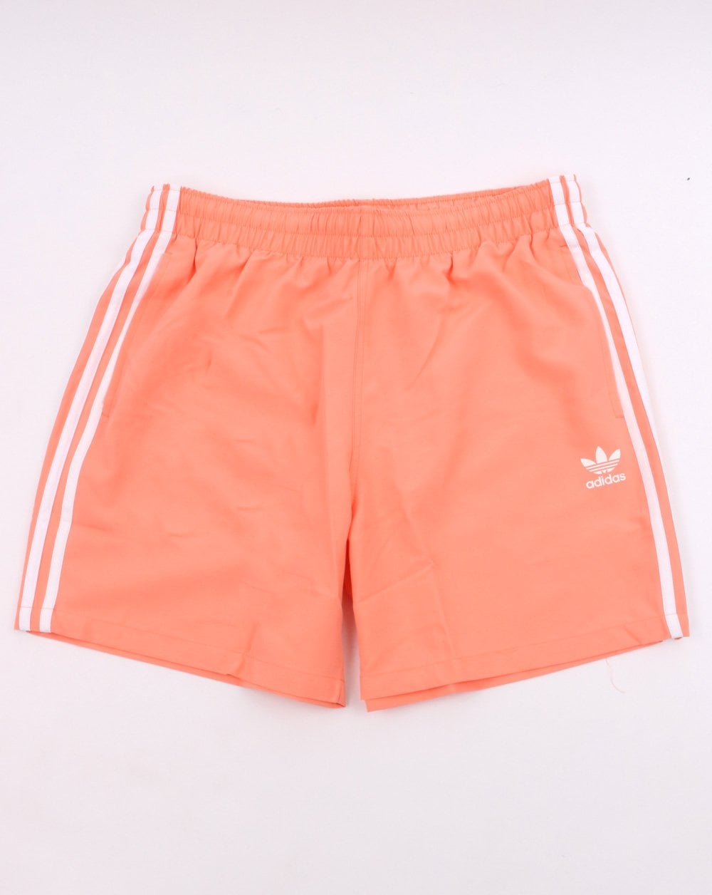 Adidas Originals Retro Sports Swim Shorts Coral