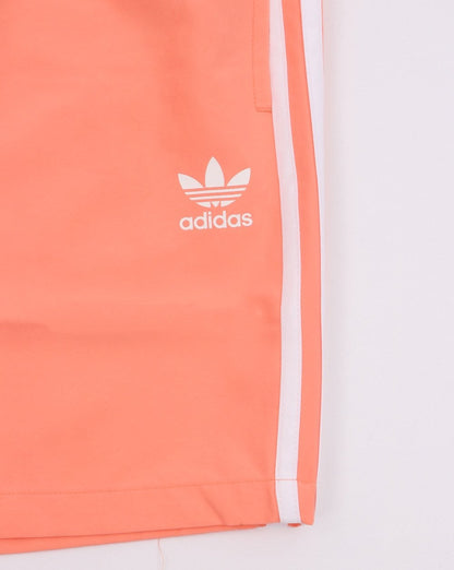 Adidas Originals Retro Sports Swim Shorts Coral