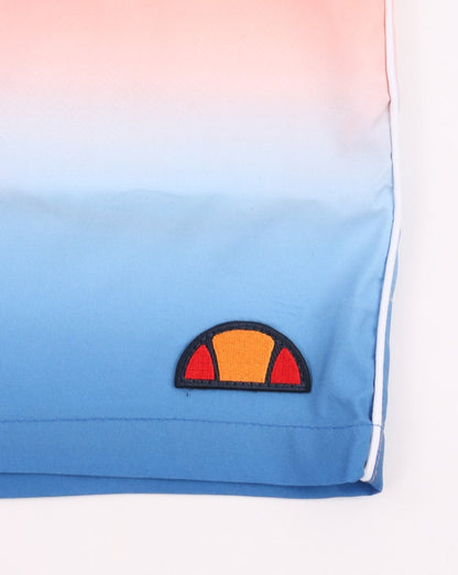 Ellesse Fade Swim Shorts Coral White Sky