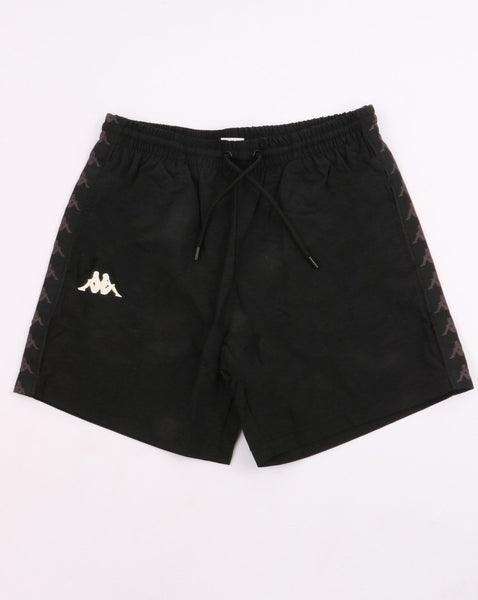 Kappa Banda Coney Swim Shorts Black/white