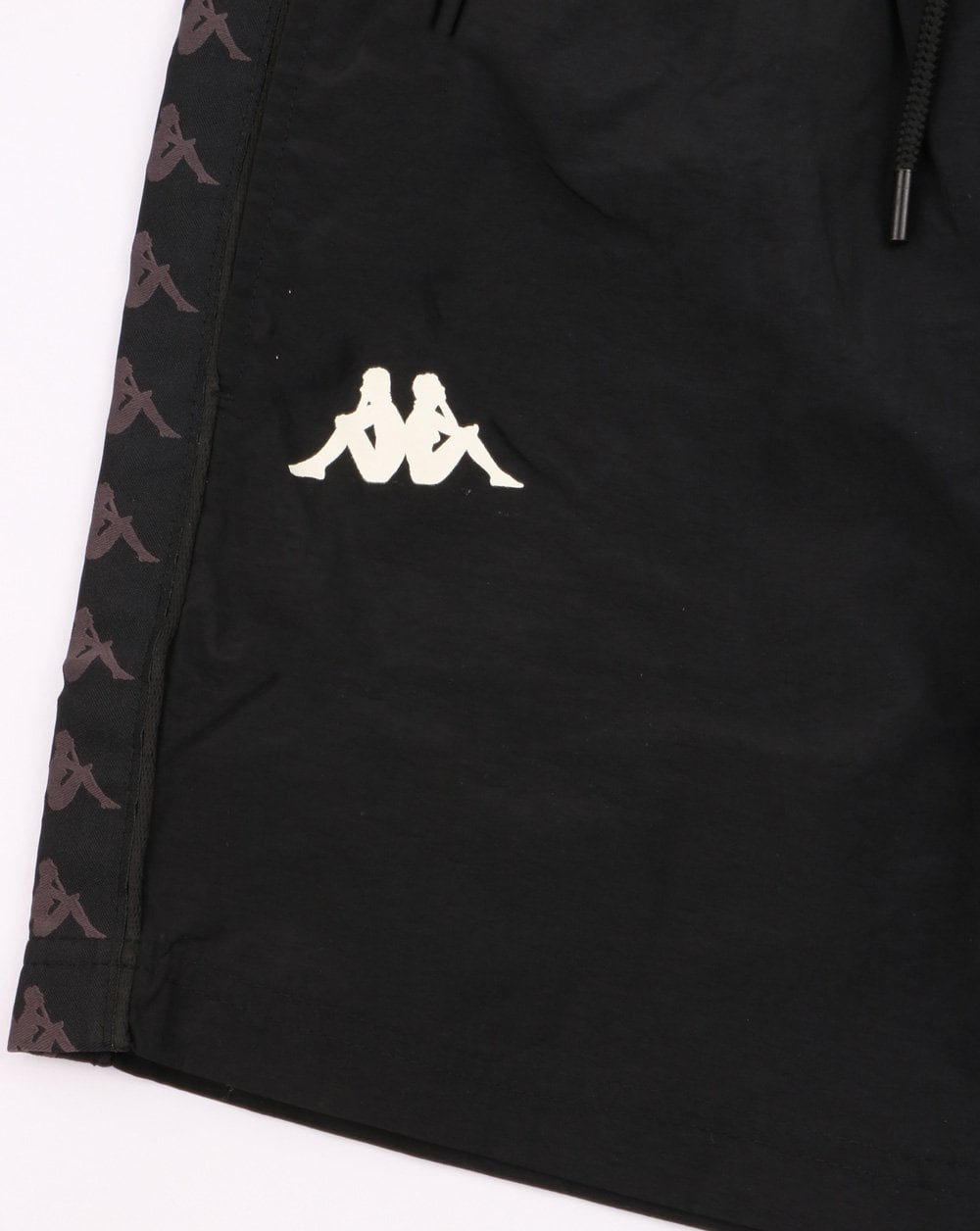 Kappa Banda Coney Swim Shorts Black/white