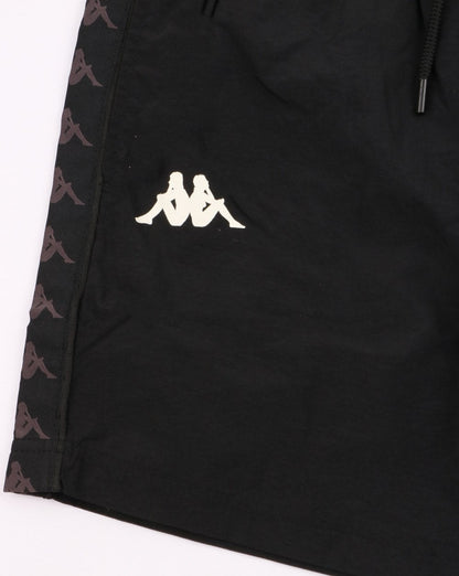 Kappa Banda Coney Swim Shorts Black/white